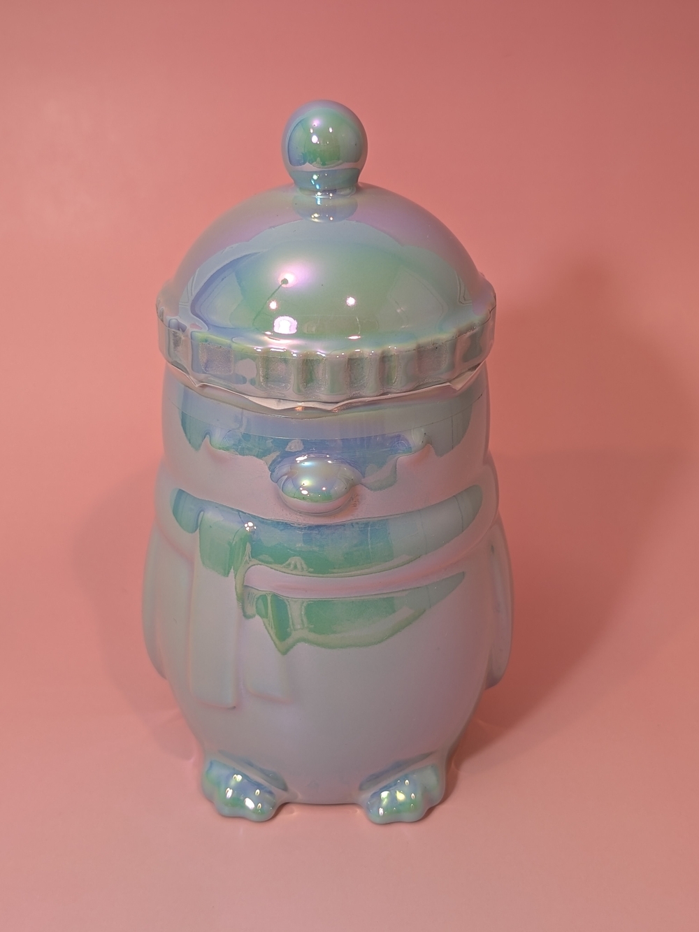 2025 Winter Holiday Starbucks Irridescent Blue Penguin